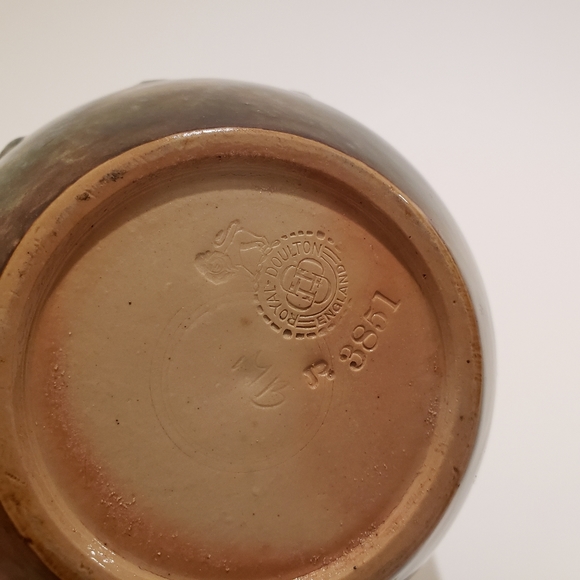 Art Nouveau Antique Jardinière Doulton Maud Bowden - Picture 3 of 7